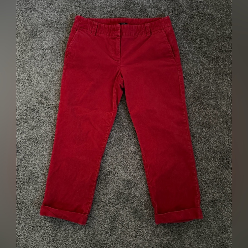 Women’s J Crew Stretch City Fit Corduroy Style Pants